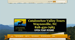 Desktop Screenshot of cataloocheevalleytours.com